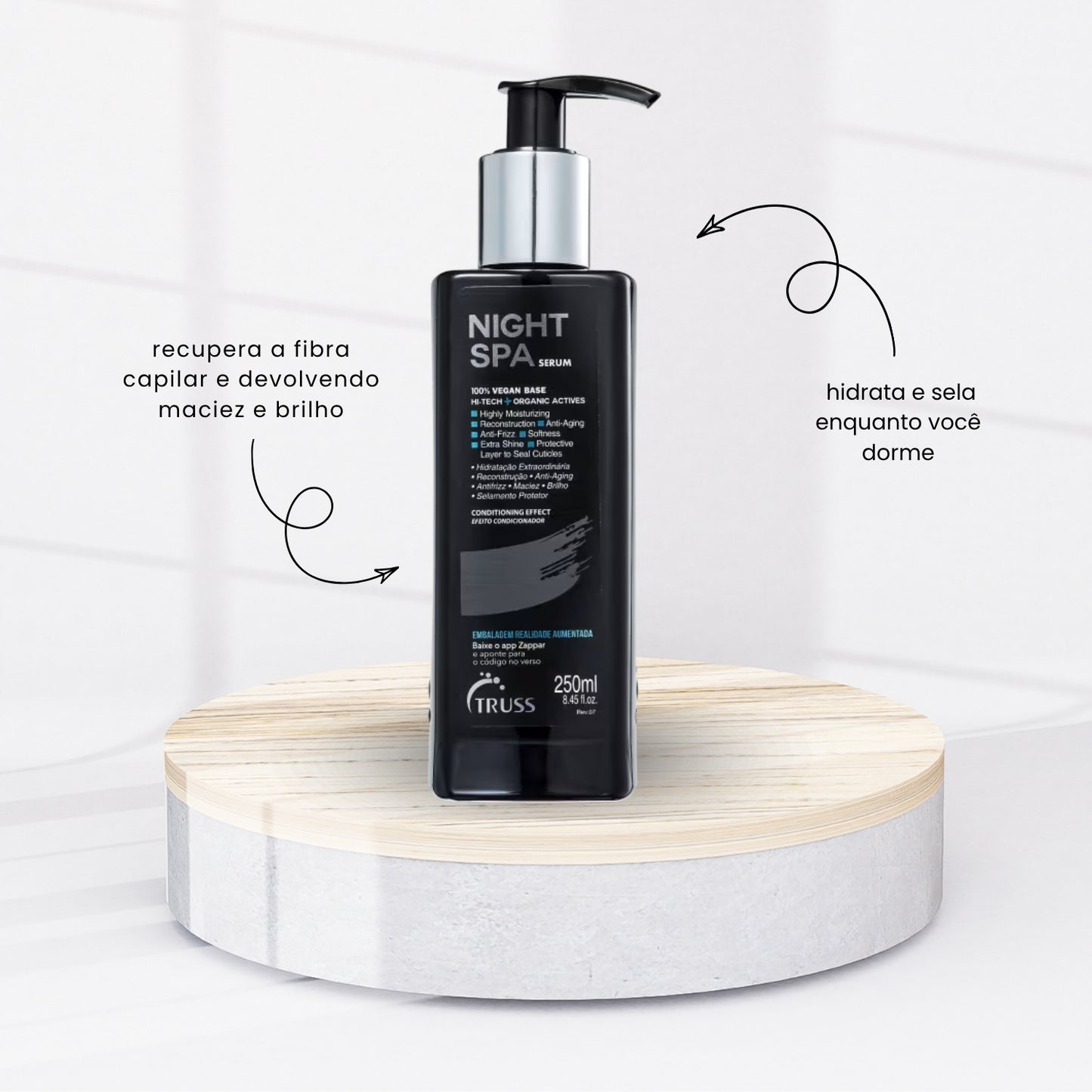 Kit Truss Ultra Hydration Plus Hair Protector Night Spa