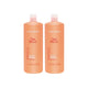 Kit 2 Condicionador Wella Invigo Nutri-Enrich 1 Litro