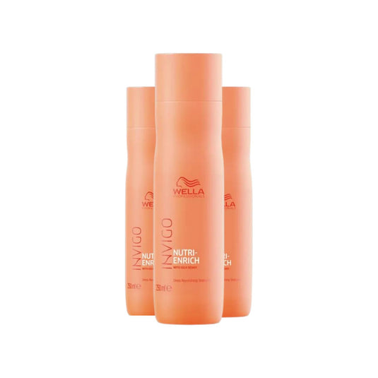 Kit Wella Invigo Nutri-Enrich 3 Shampoo 250 ml