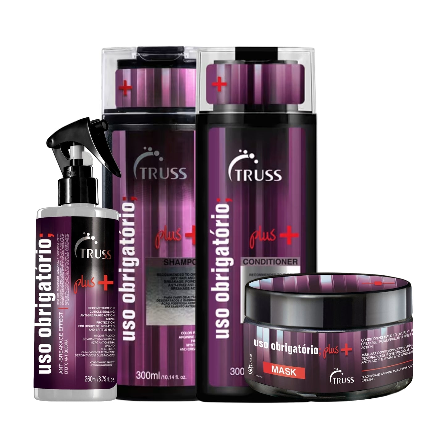 Kit Truss Uso Obrigatório Plus+ Completo 4 Produtos