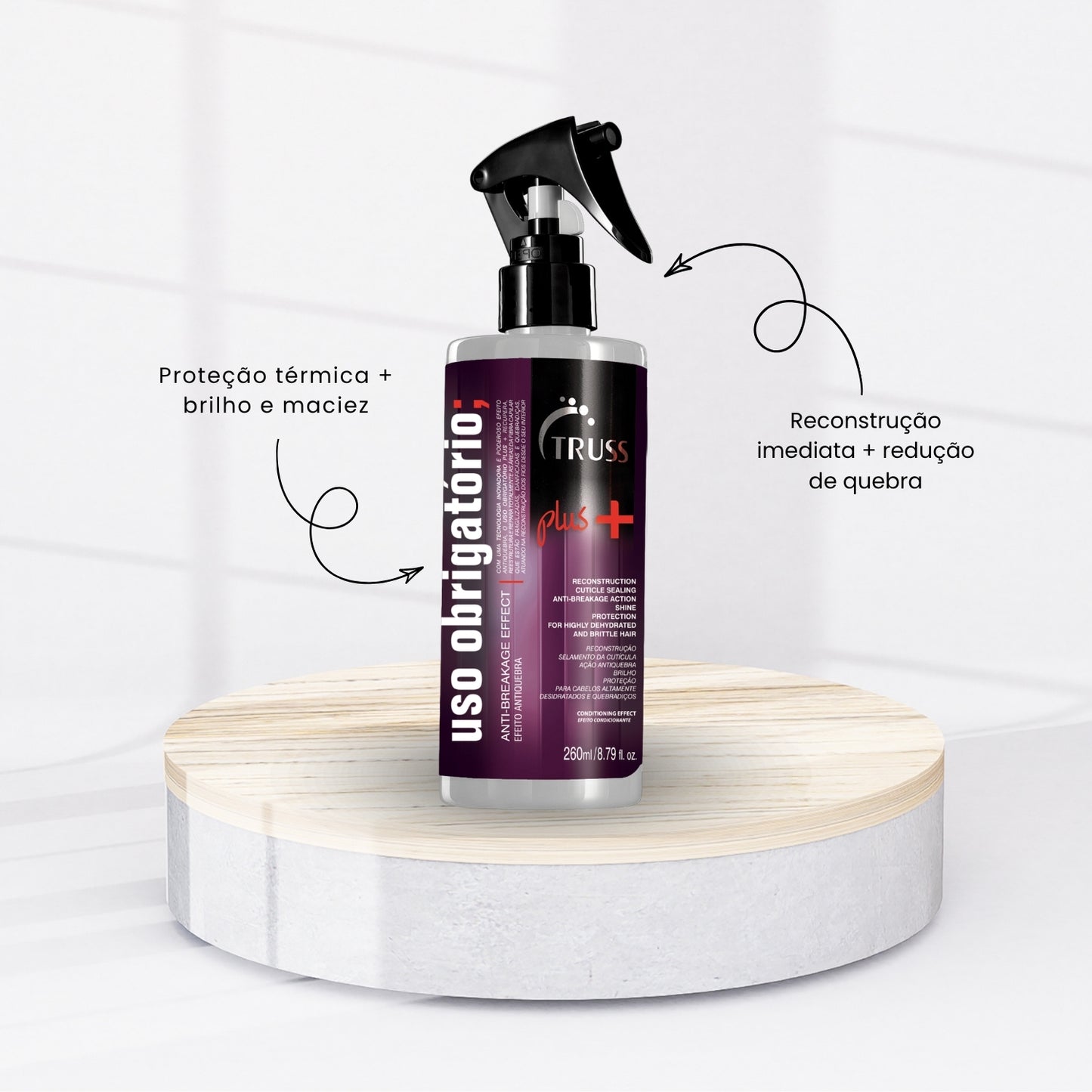 Kit Truss Uso Obrigatório Plus+ Completo 4 Produtos