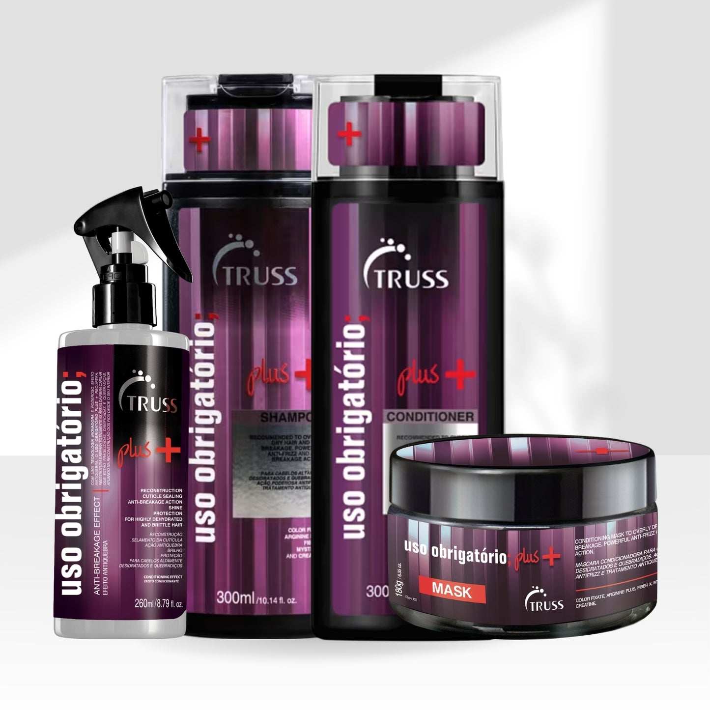Kit Truss Uso Obrigatório Plus+ Completo 4 Produtos