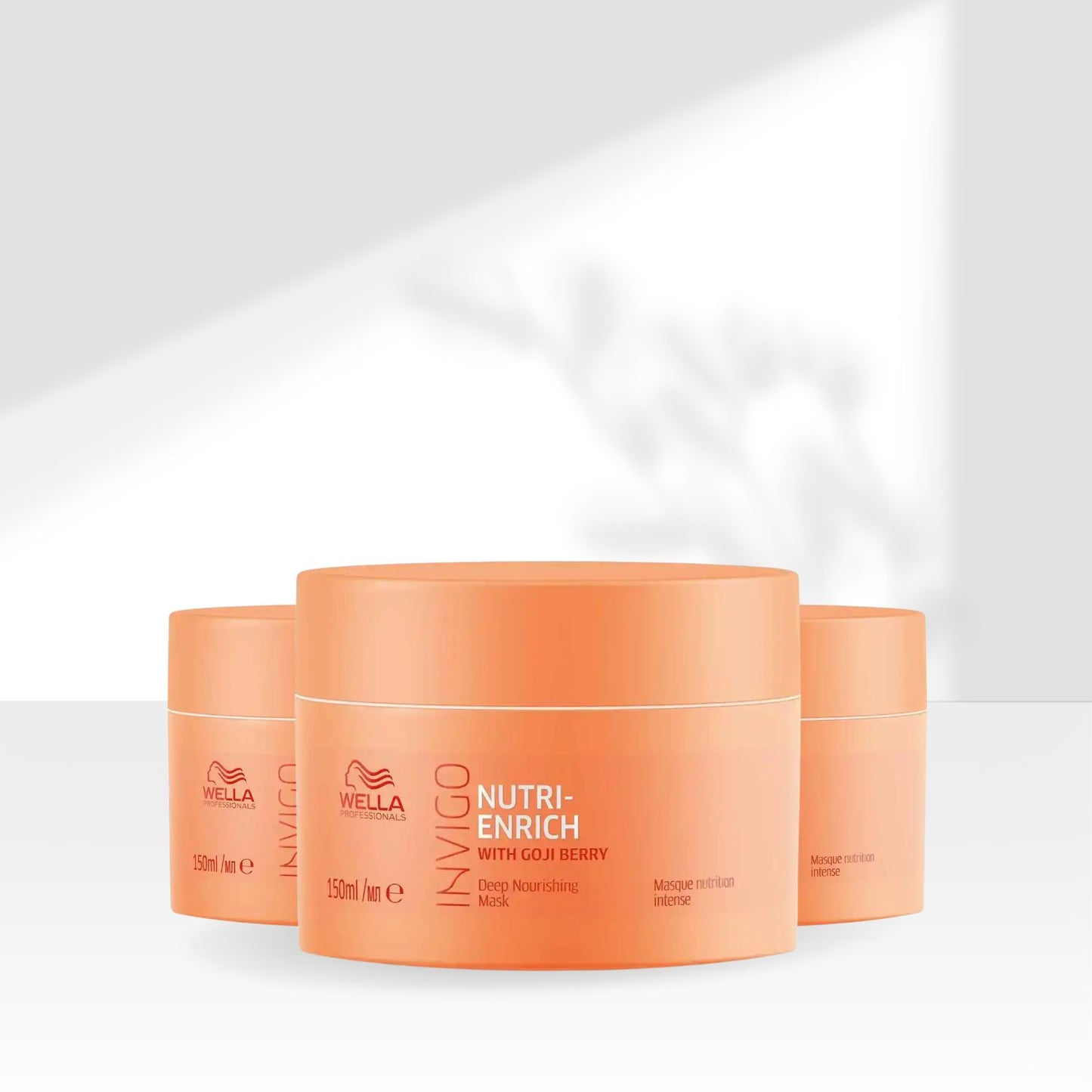 Kit Wella Invigo Nutri-Enrich 3 Máscara 150 ml