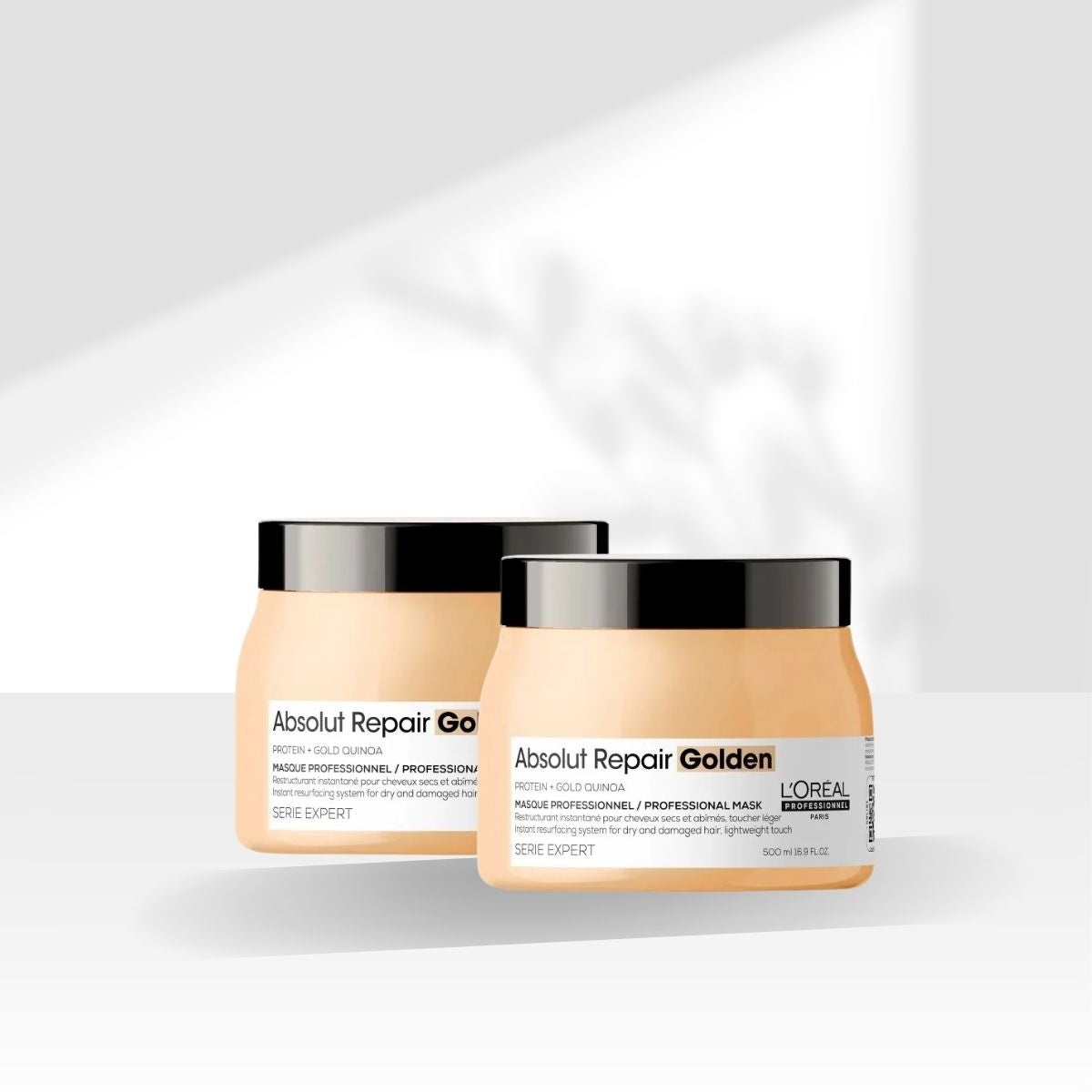 Kit Loreal Absolut Repair Gold Quinoa 2 Máscara 500 g