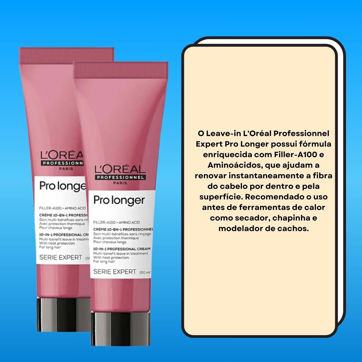 Kit Loreal Pro Longer 2 Leave-in 150 ml