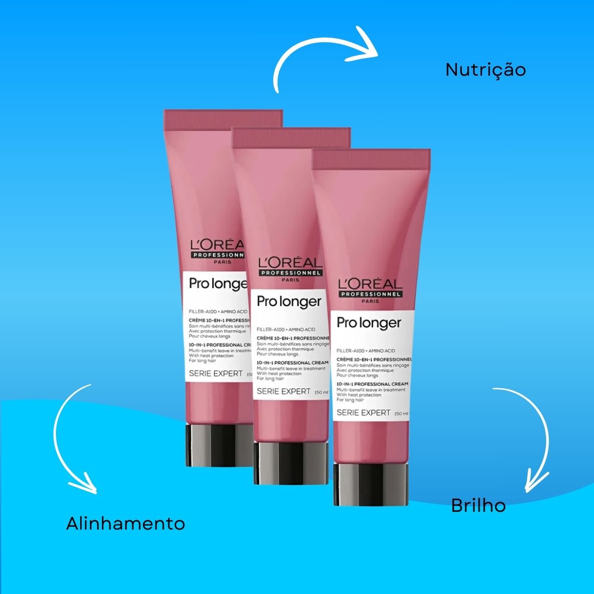 Kit Loreal Pro Longer 3 Leave-in 150 ml