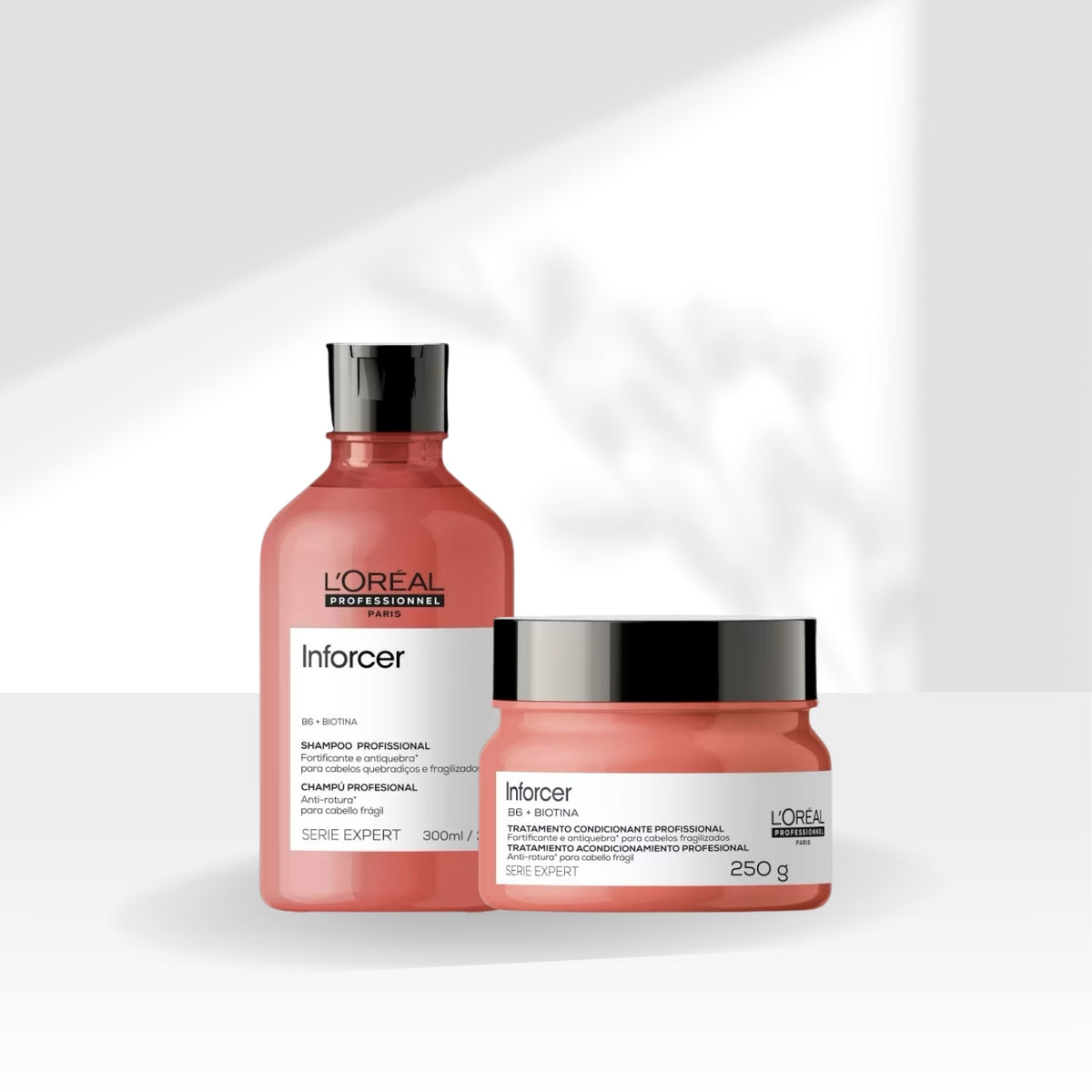 Kit Loreal Inforcer Shampoo e Máscara