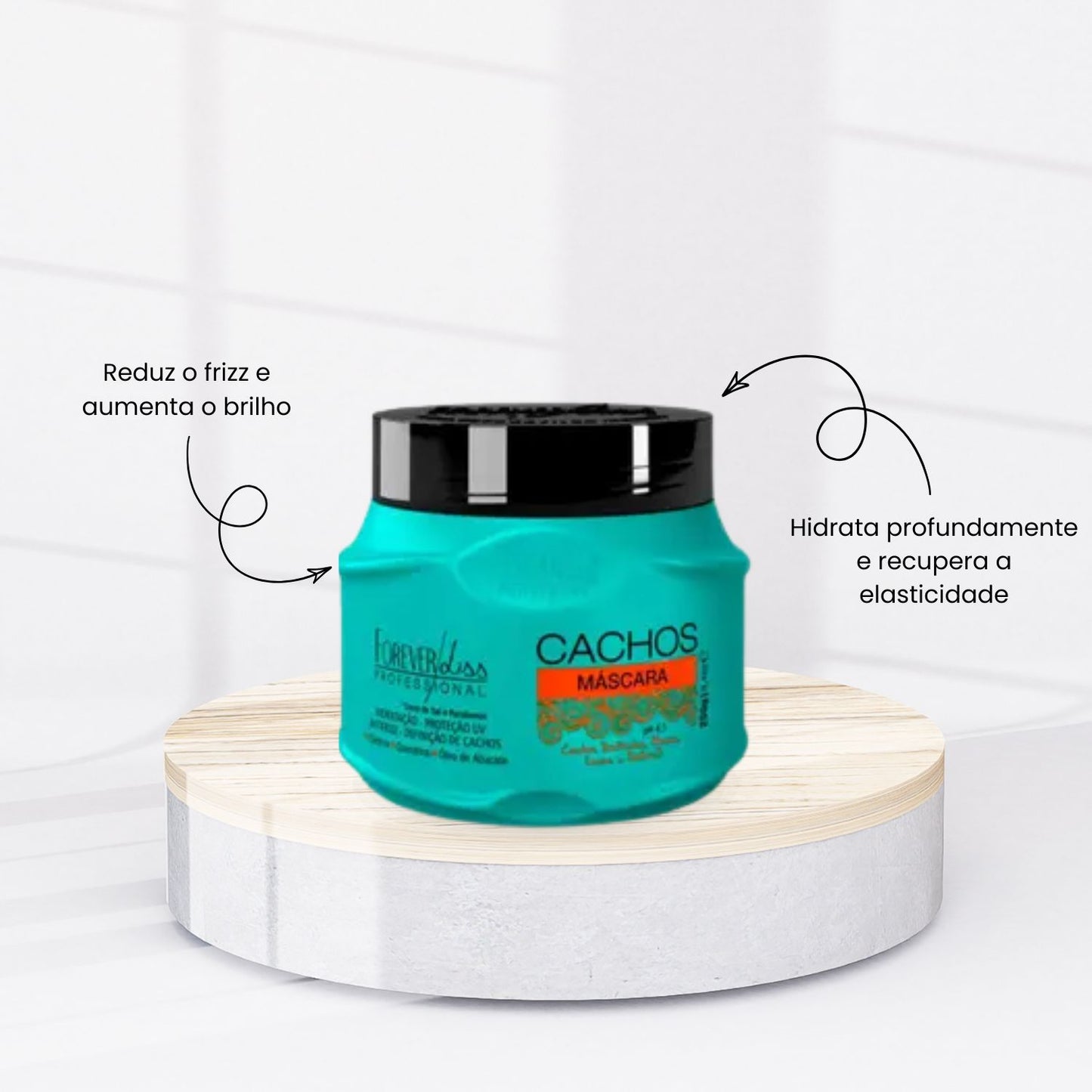 Kit Forever Liss Cachos Formador e Manutenção dos Cachos para Cabelo Cacheado