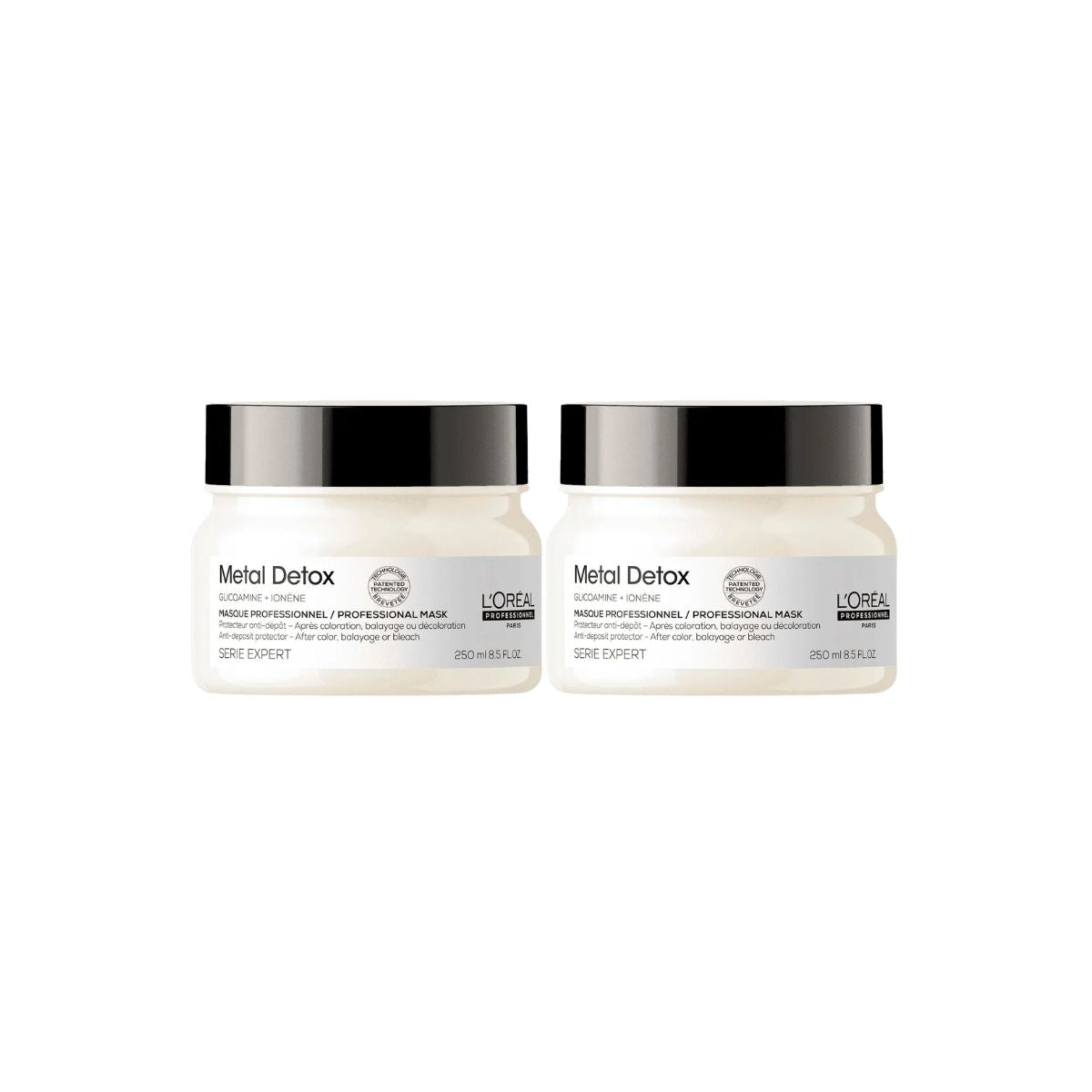 Kit Loreal Metal Detox 2 Máscara Capilar 250 ml