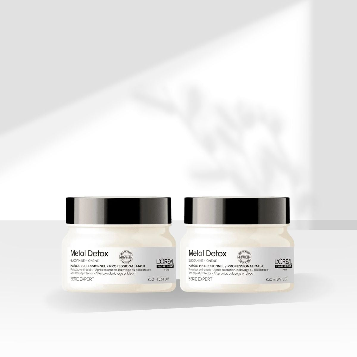 Kit Loreal Metal Detox 2 Máscara Capilar 250 ml