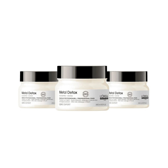 Kit Loreal Metal Detox 3 Máscara Capilar 250 ml