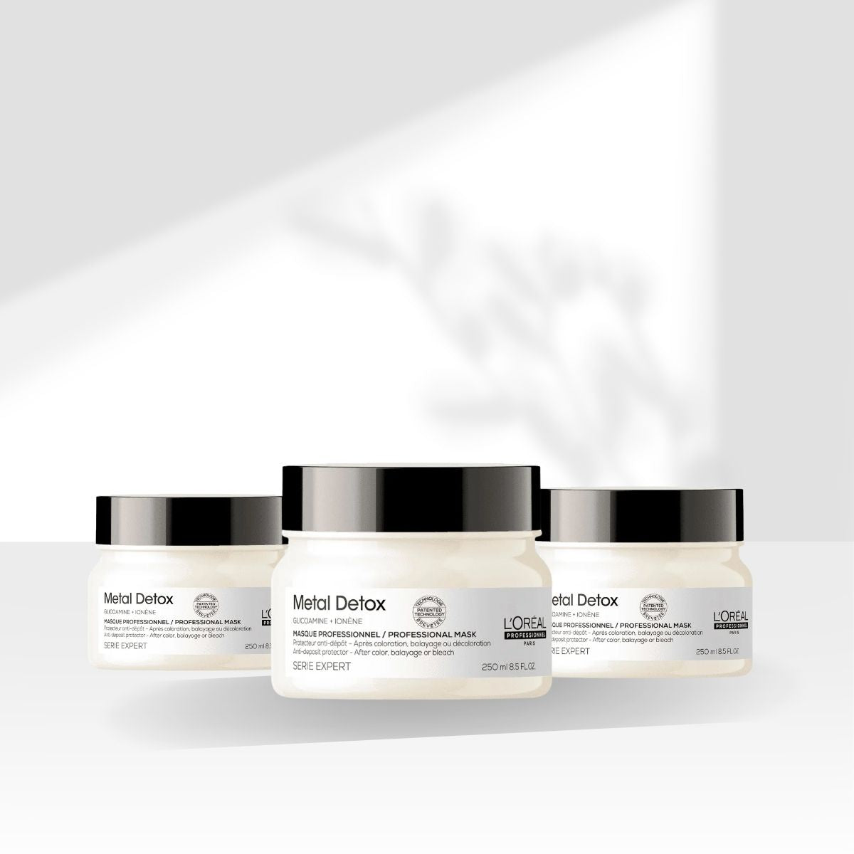 Kit Loreal Metal Detox 3 Máscara Capilar 250 ml