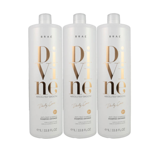 Kit Braé Divine 3 Shampoo 1 Litro