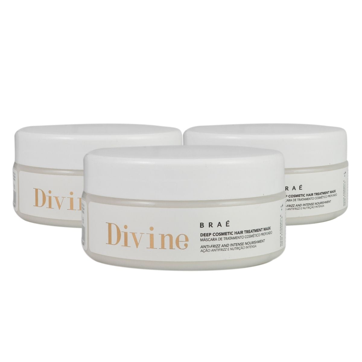 Kit Braé Divine 3 Máscara Capilar 200 g