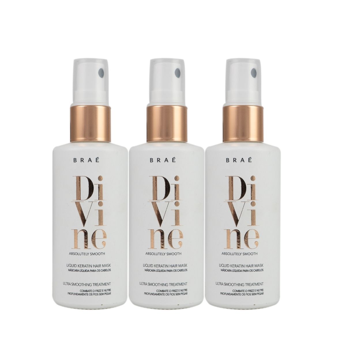 Kit Braé Divine 3 Máscara Capilar 60 ml