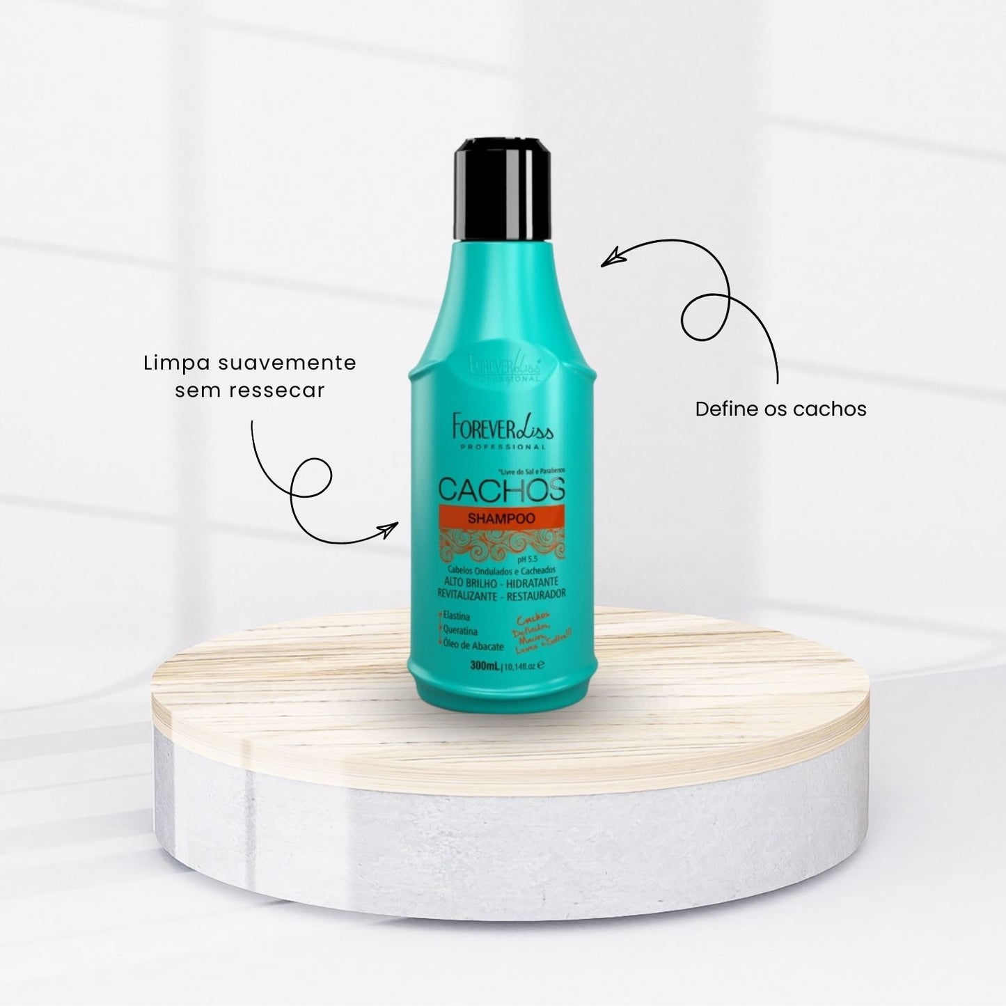 Kit Forever Liss Cachos Trio para Cabelo Cacheado