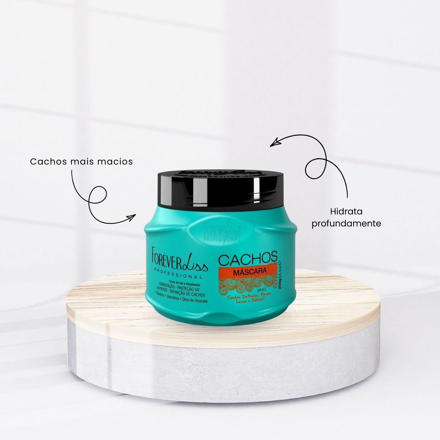 Kit Forever Liss Cachos Trio para Cabelo Cacheado