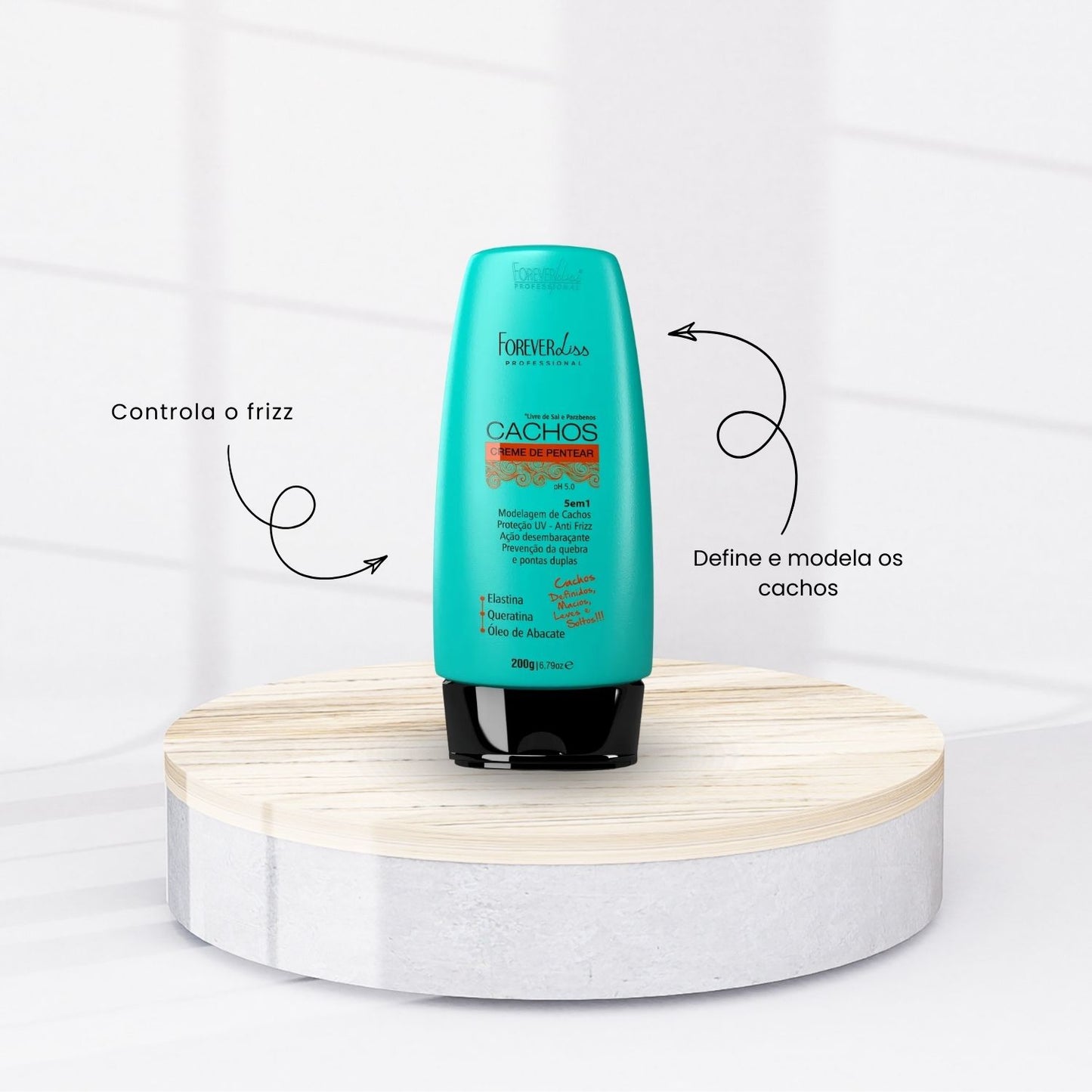 Kit Forever Liss Cachos Trio para Cabelo Cacheado