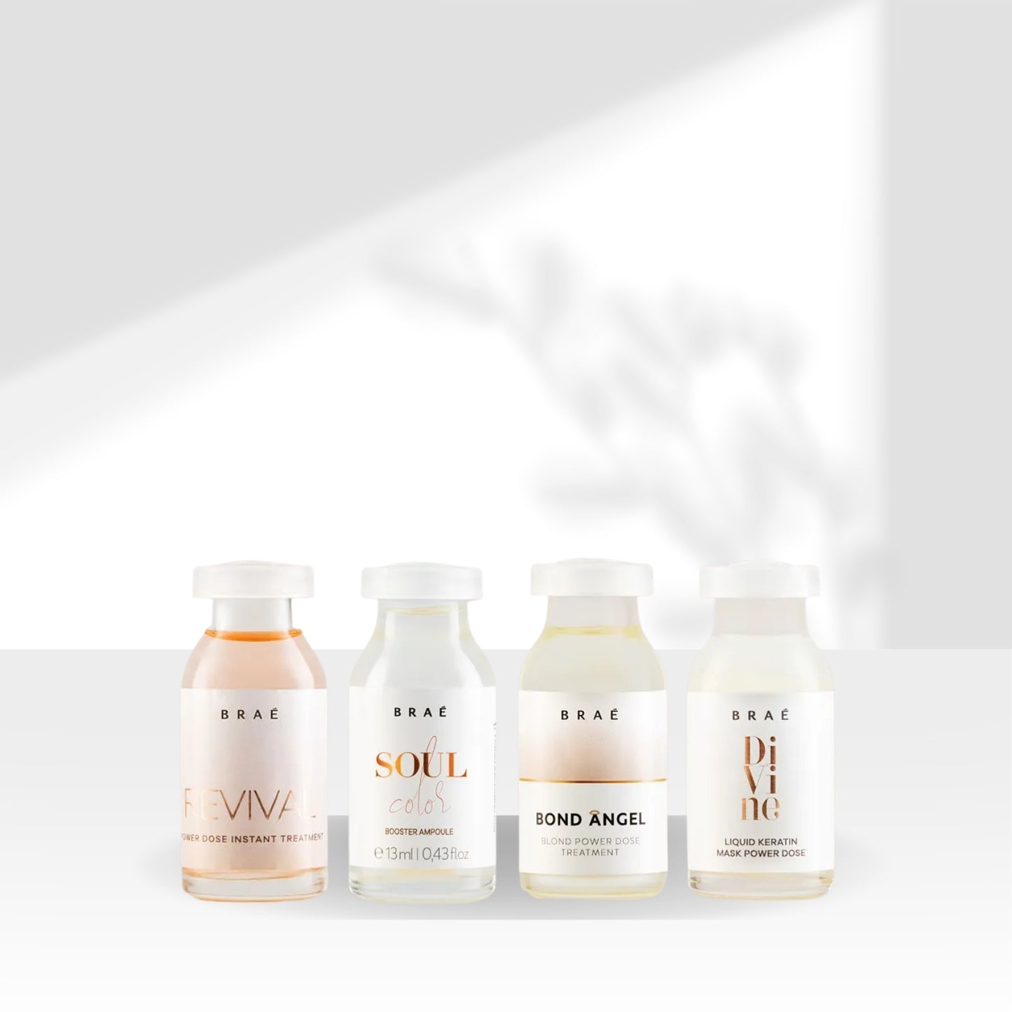 Kit Braé Power Doses Tratamento Instantâneo 4 x 13 ml