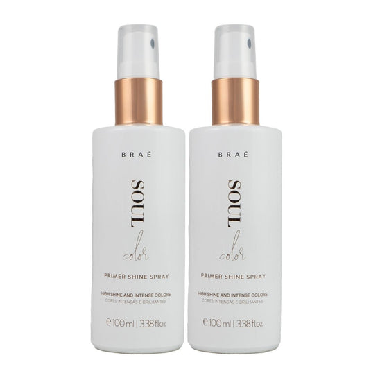 Kit Braé Soul Color Primer Shine Spray 2 Leave-In 100 ml