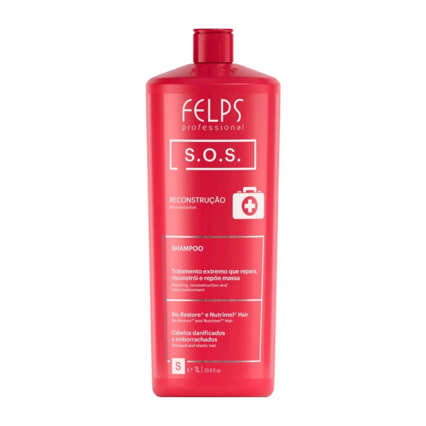 Shampoo Felps S.O.S Reconstrução 1 Litro