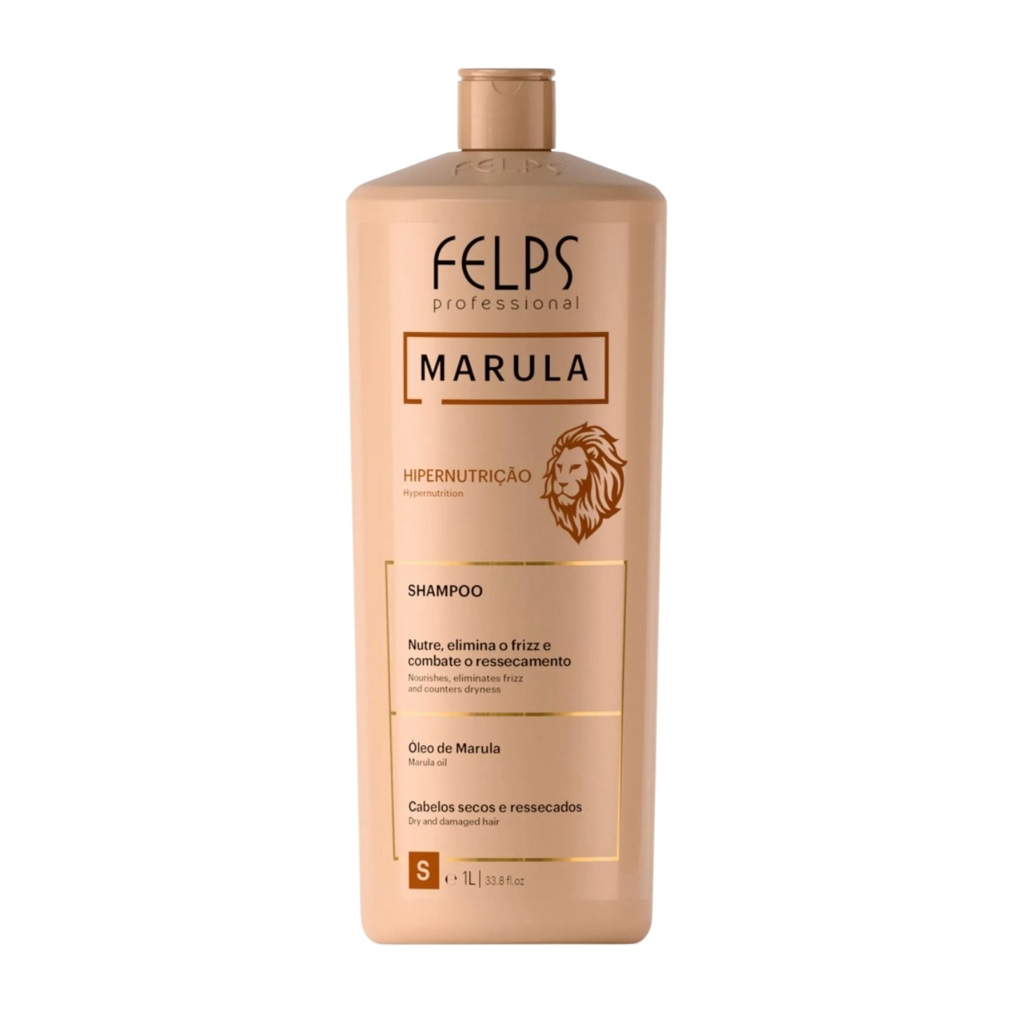Shampoo Felps Marula Hipernutrição Shampoo Hidratante 1 Litro