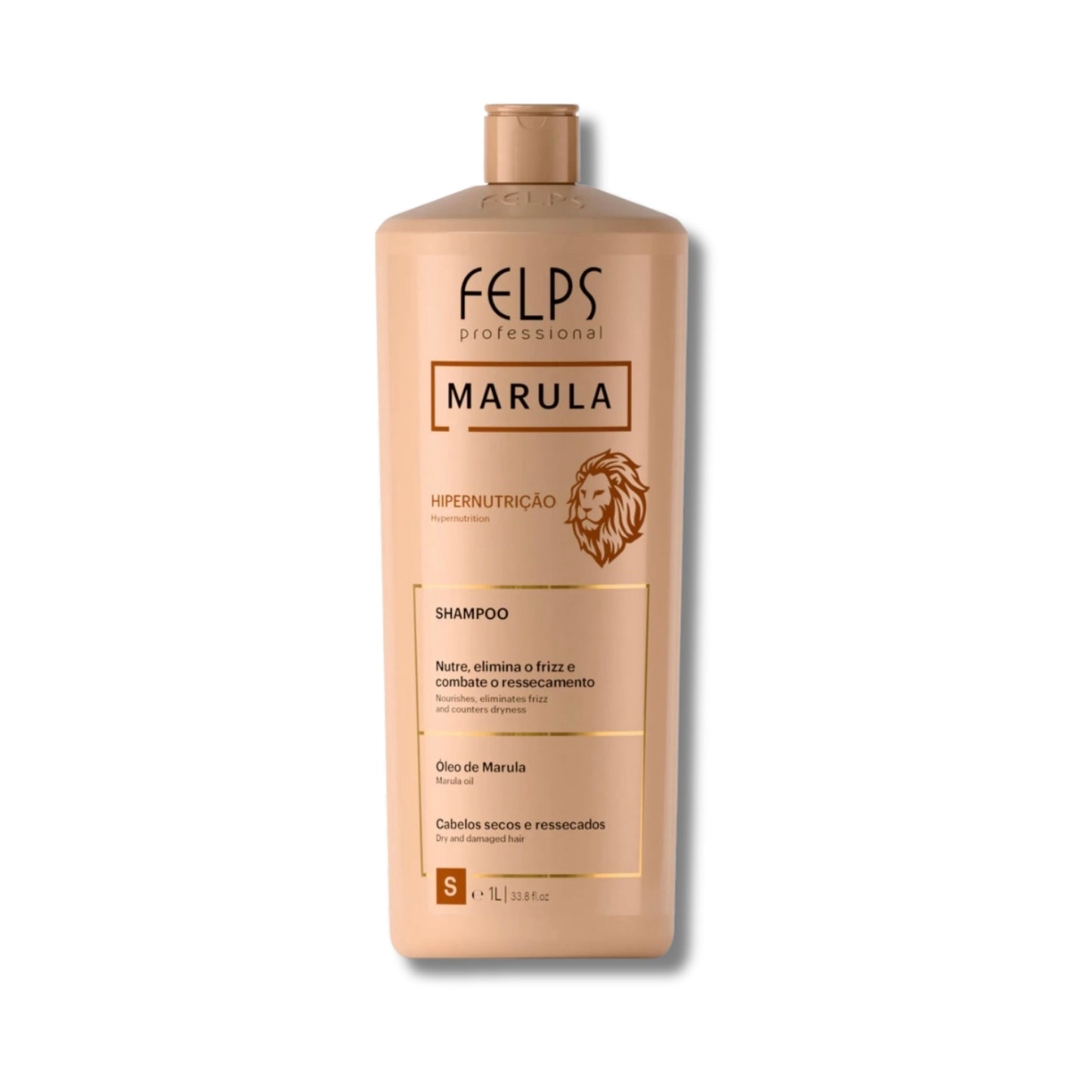 Shampoo Felps Marula Hipernutrição Shampoo Hidratante 1 Litro