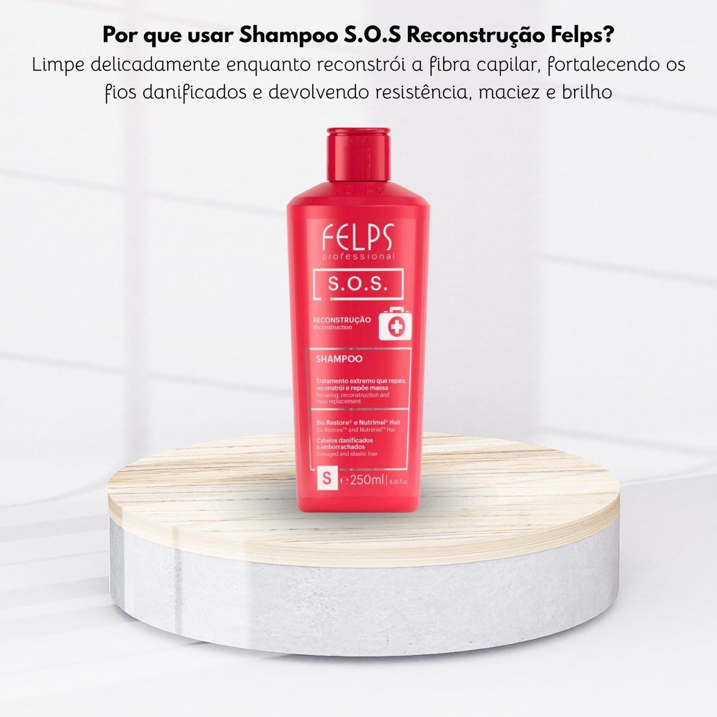 Shampoo Felps S.O.S Reconstrução 250 ml