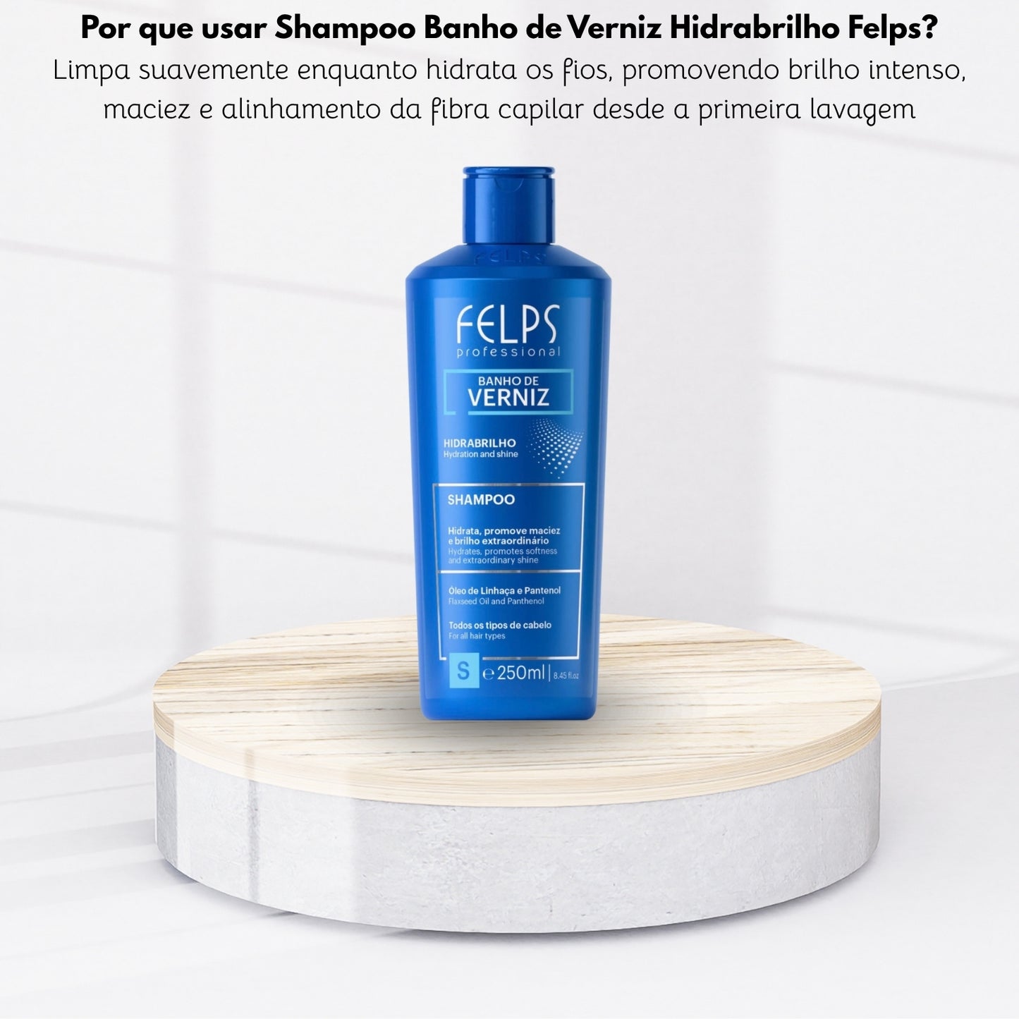 Shampoo Felps Banho de Verniz 250 ml