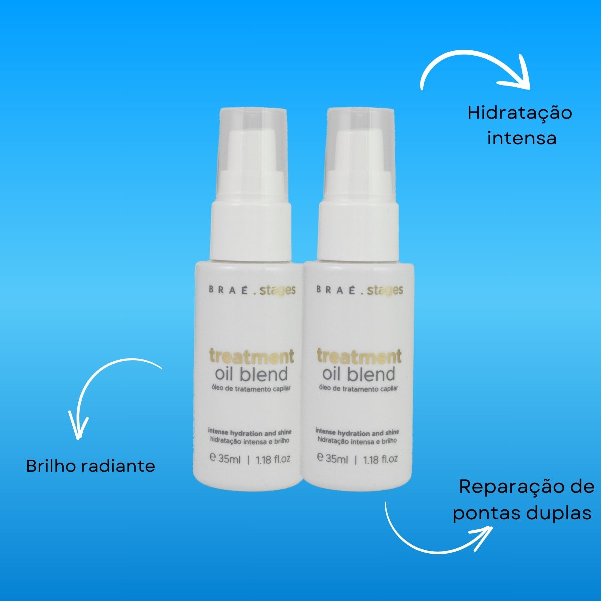 Kit Braé Stages Treatment 2 Oil Blend 35 ml