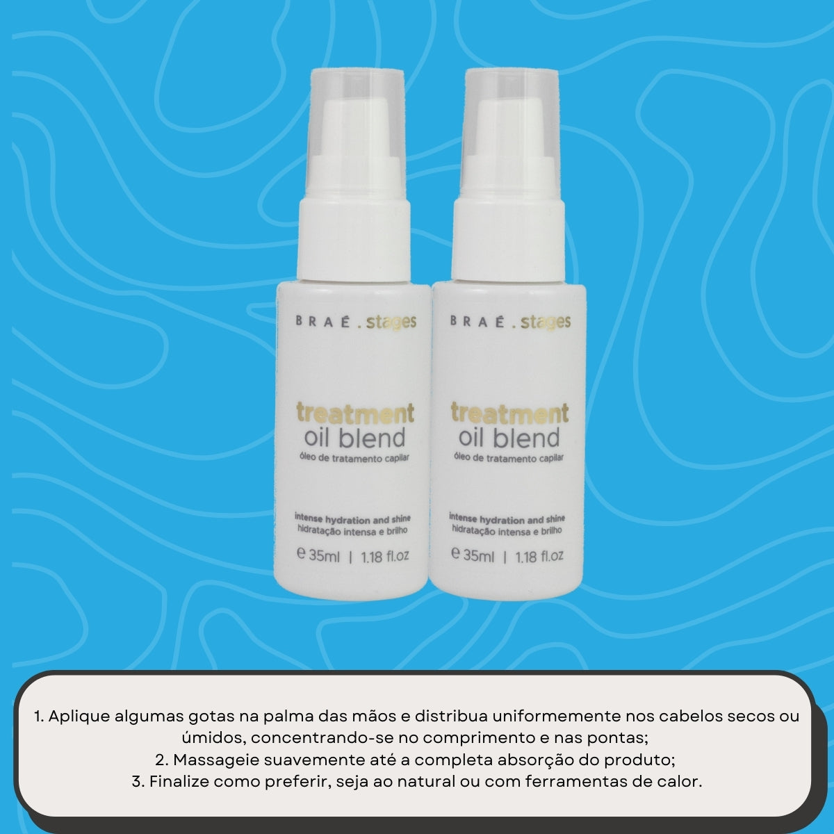 Kit Braé Stages Treatment 2 Oil Blend 35 ml