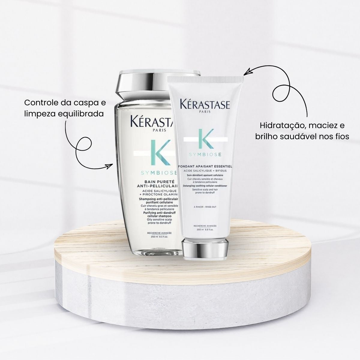 Kit Kérastase Symbiose Purificante Home Care (5 Produtos)
