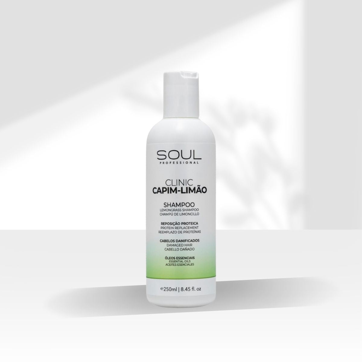 Shampoo Soul Clinic Oleos Essenciais Capim Limão 250 ml