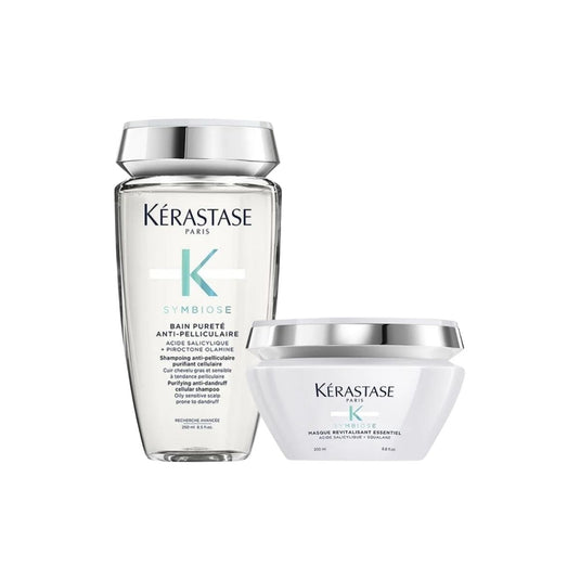 Kit Kérastase Symbiose Purificante Shampoo e Máscara