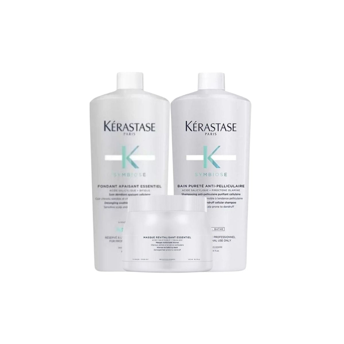 Kit Kérastase Symbiose Purificante Salão (3 Produtos)