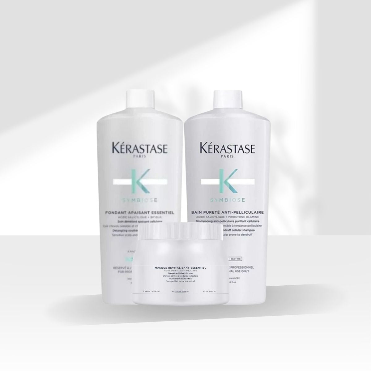 Kit Kérastase Symbiose Purificante Salão (3 Produtos)