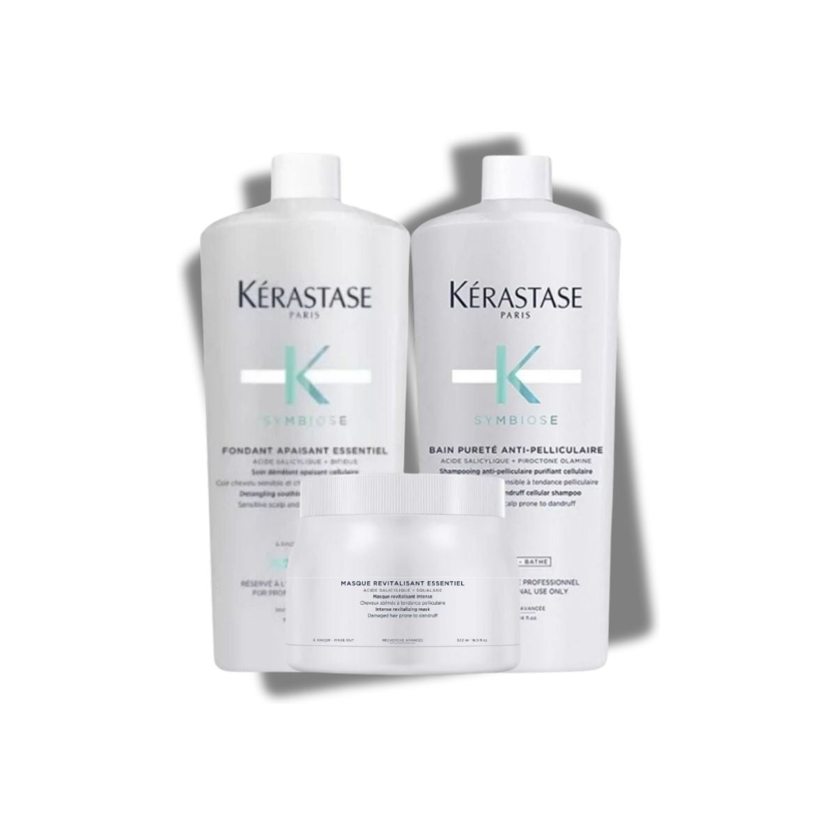 Kit Kérastase Symbiose Purificante Salão (3 Produtos)