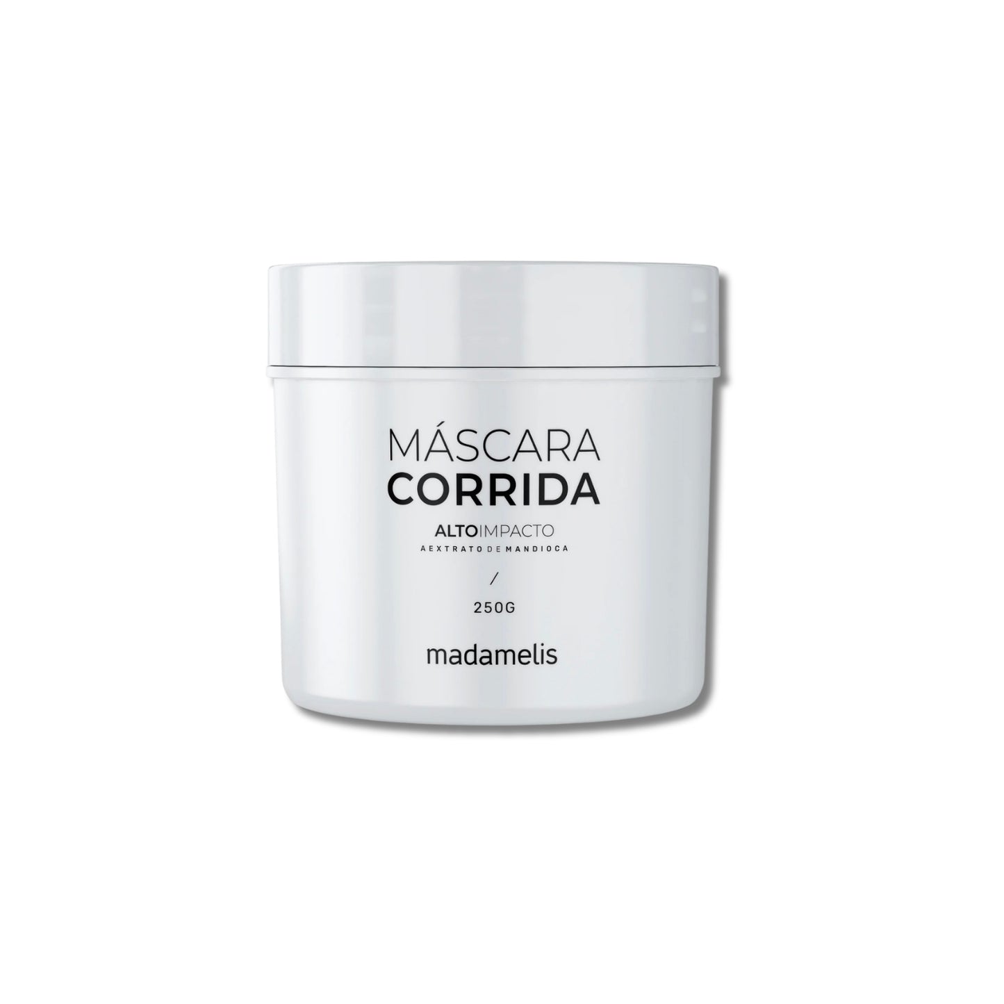 Máscara Madamelis Alto Impacto Corrida Máscara de Hidratação 250 g