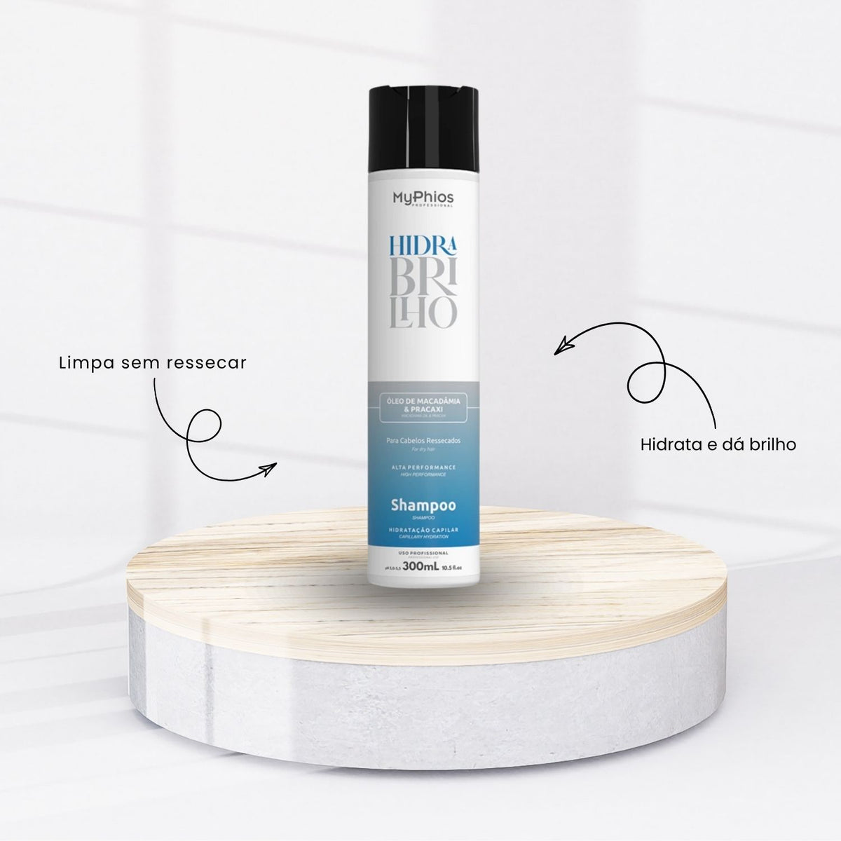 Shampoo MyPhios Hidra Brilho 300 ml