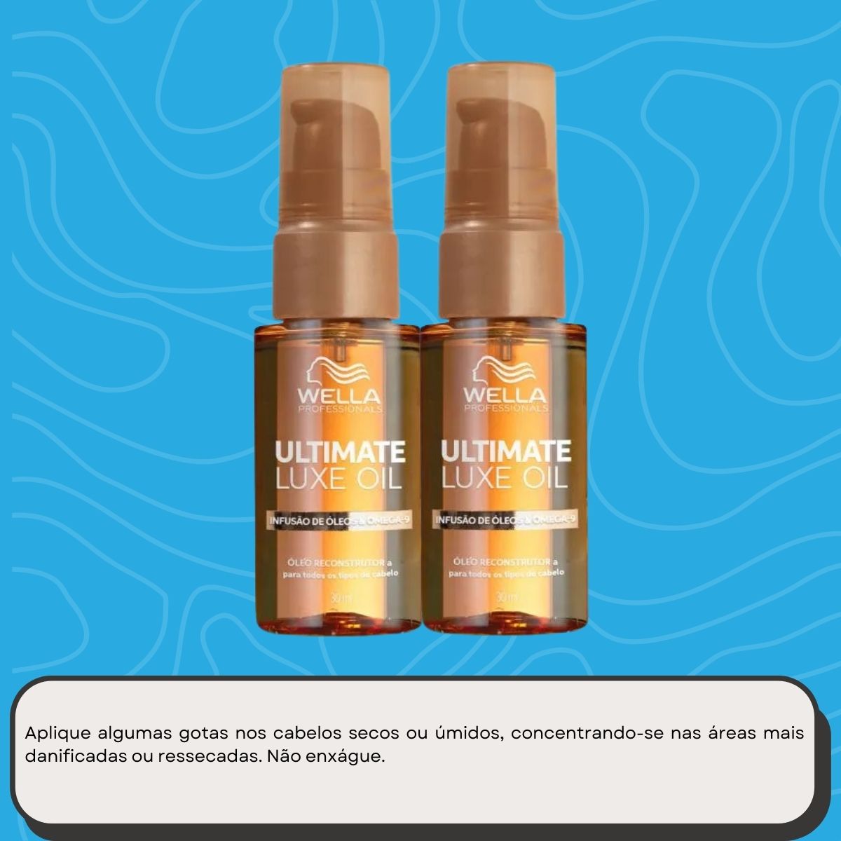 Kit Wella Ultimate Luxe Oil 2 Oleo 30 ml
