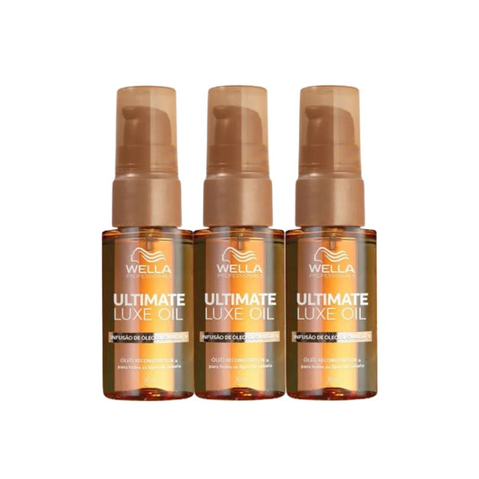 Kit Wella Ultimate Luxe Oil 3 Oleo 30 ml