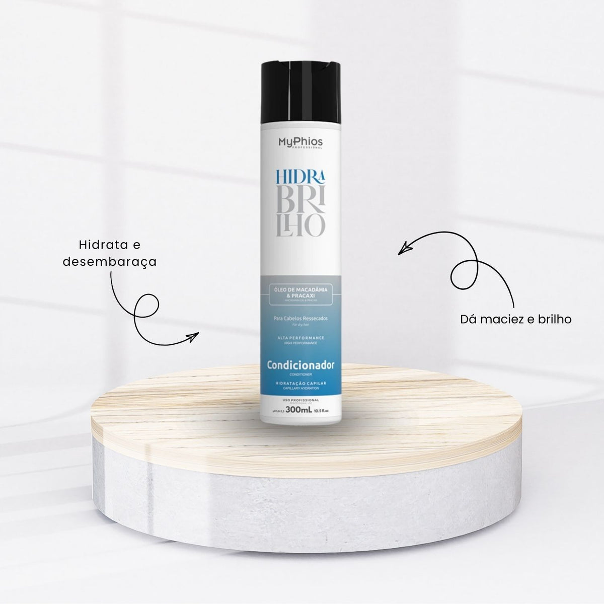 Condicionador MyPhios Hidra Brilho 300 ml