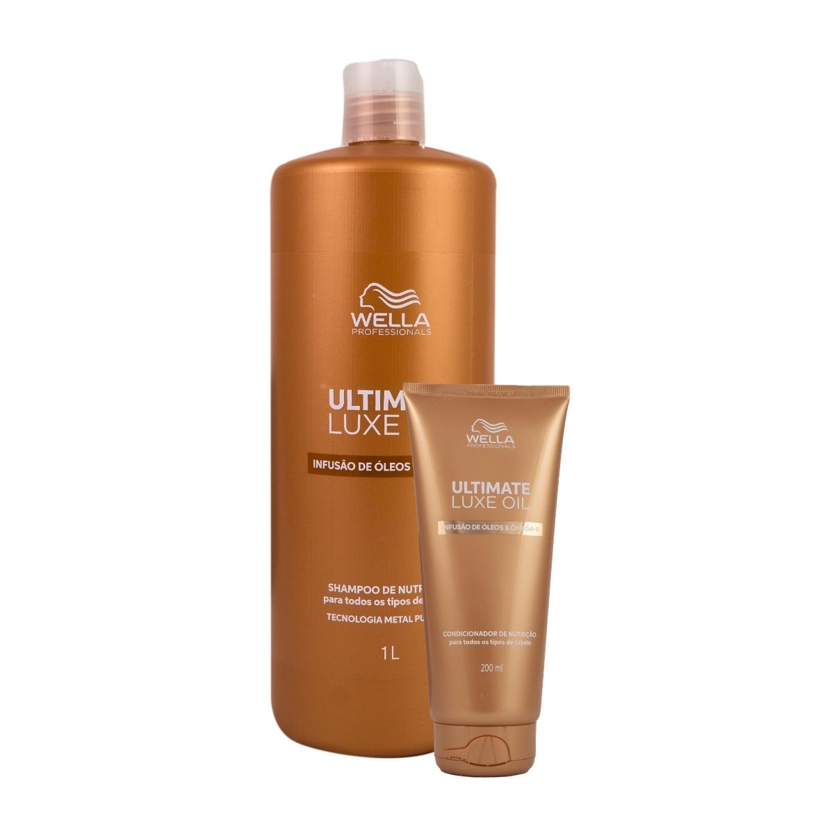 Kit Wella Ultimate Luxe Oil Salão (2 Produtos)