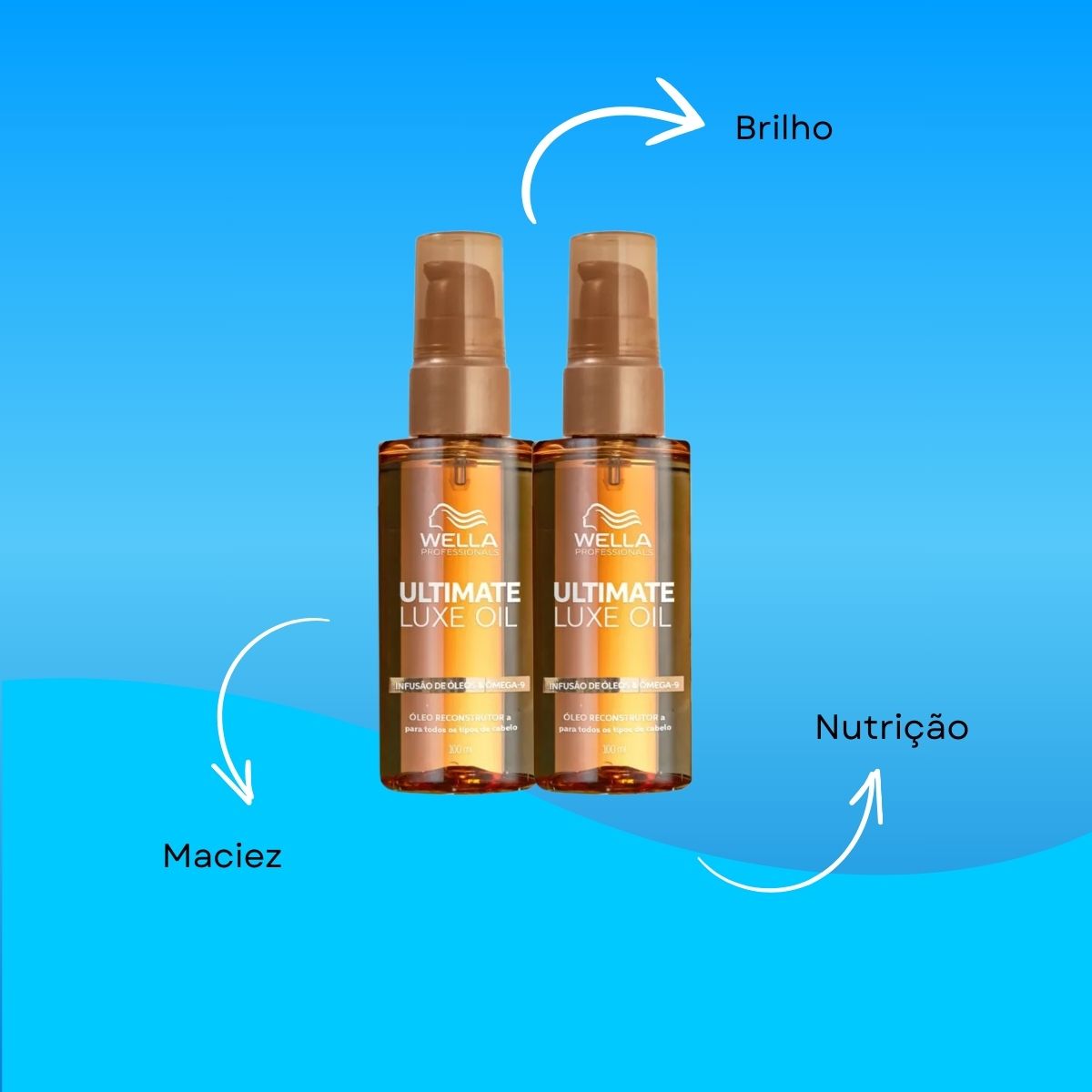 Kit Wella Ultimate Luxe Oil 2 Oleo 100 ml