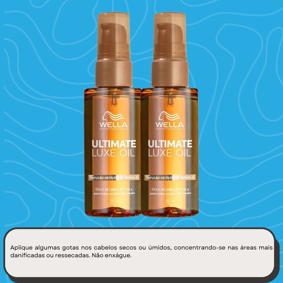Kit Wella Ultimate Luxe Oil 2 Oleo 100 ml