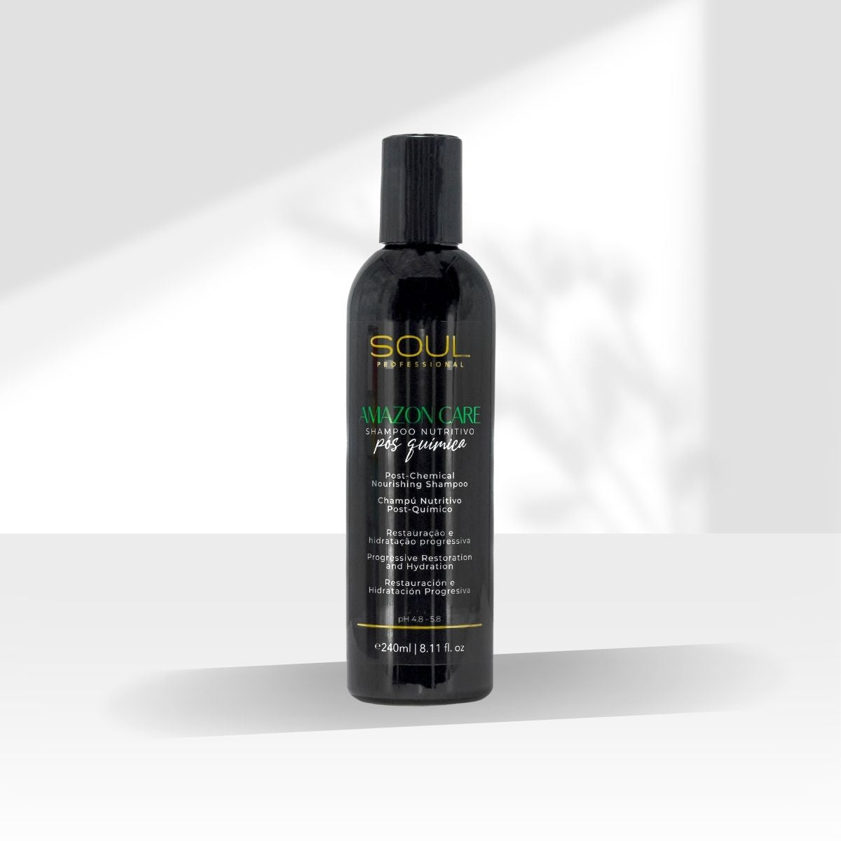 Shampoo Soul Nutritivo Pós Quimica Shampoo Hidratante 240 ml