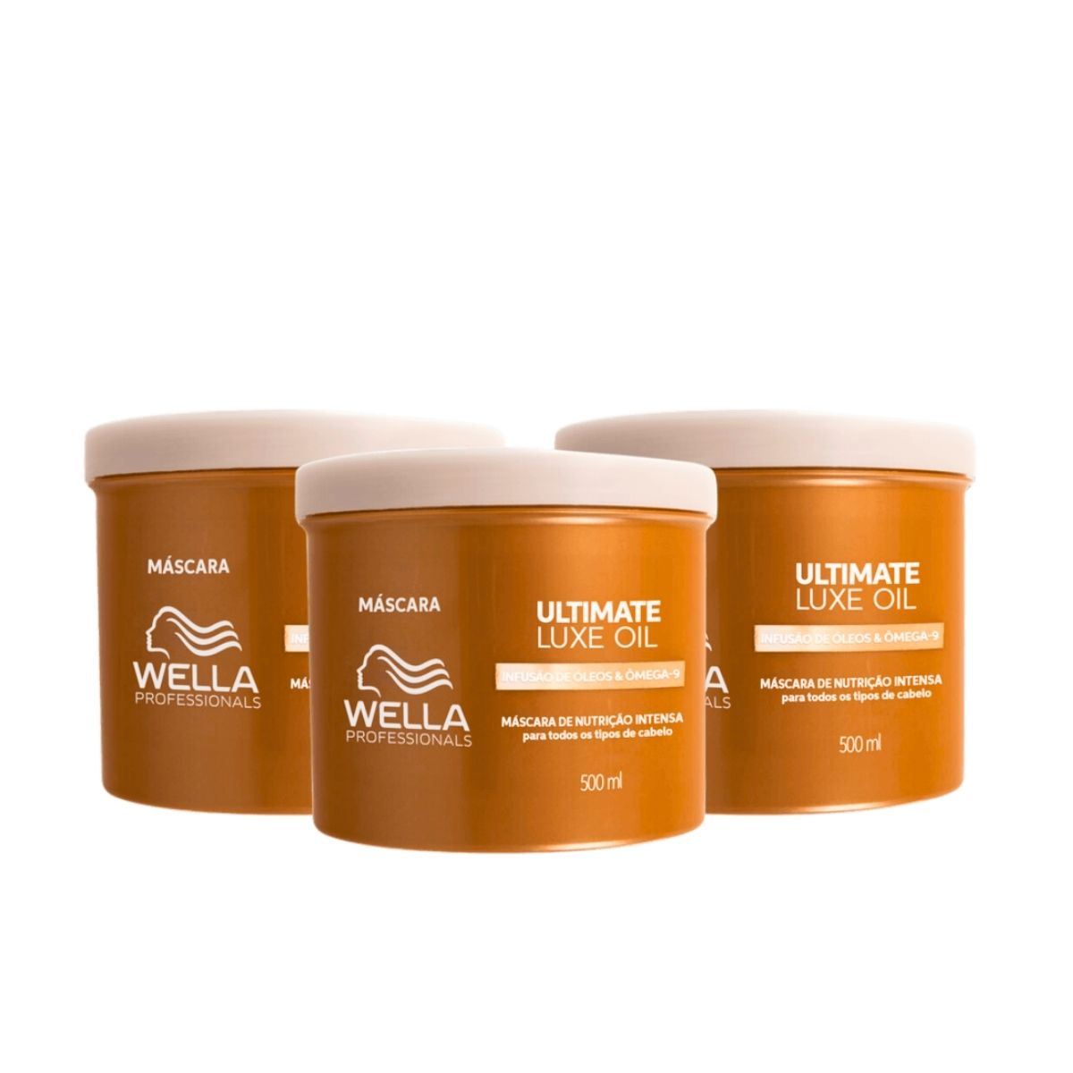 Kit Wella Ultimate Luxe Oil 3 Máscara 500 ml
