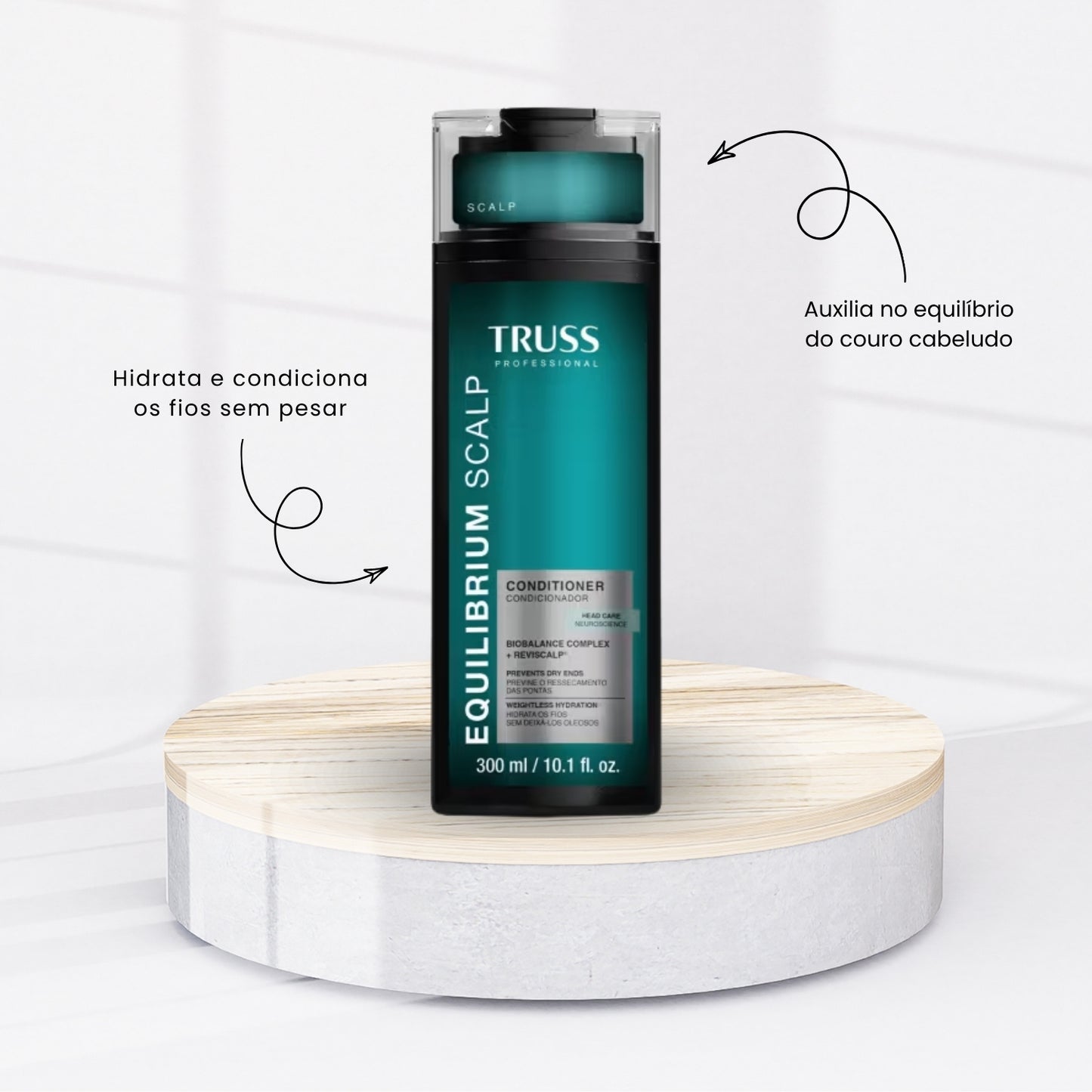 Condicionador Truss Equilibrium Scalp Uso Diário 300 ml