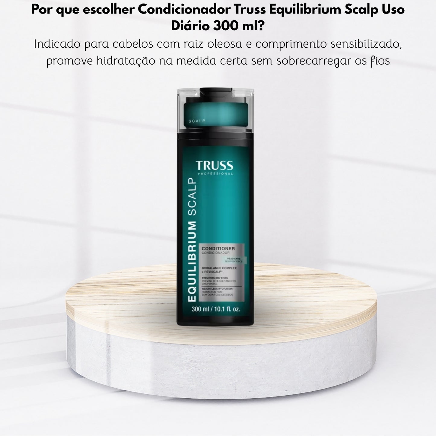 Condicionador Truss Equilibrium Scalp Uso Diário 300 ml