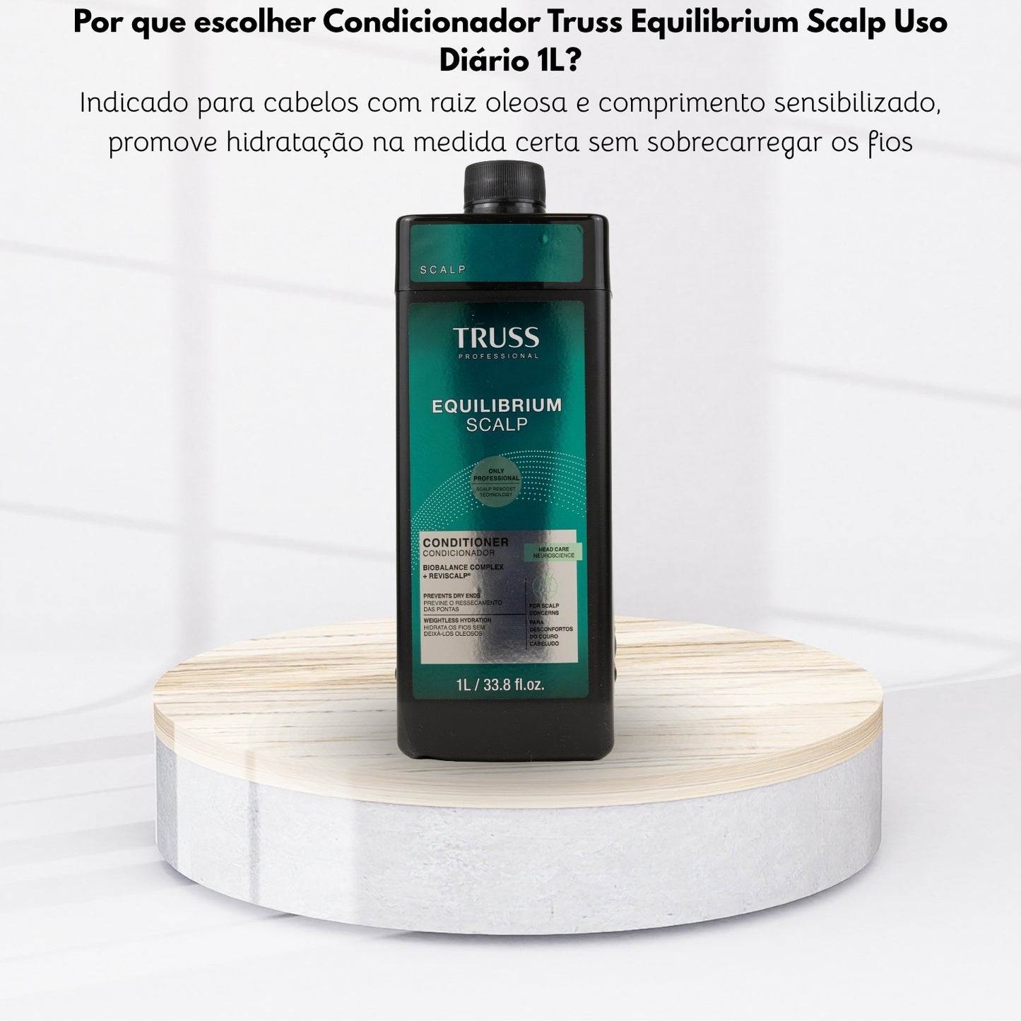 Condicionador Truss Equilibrium Scalp Uso Diário 1 Litro